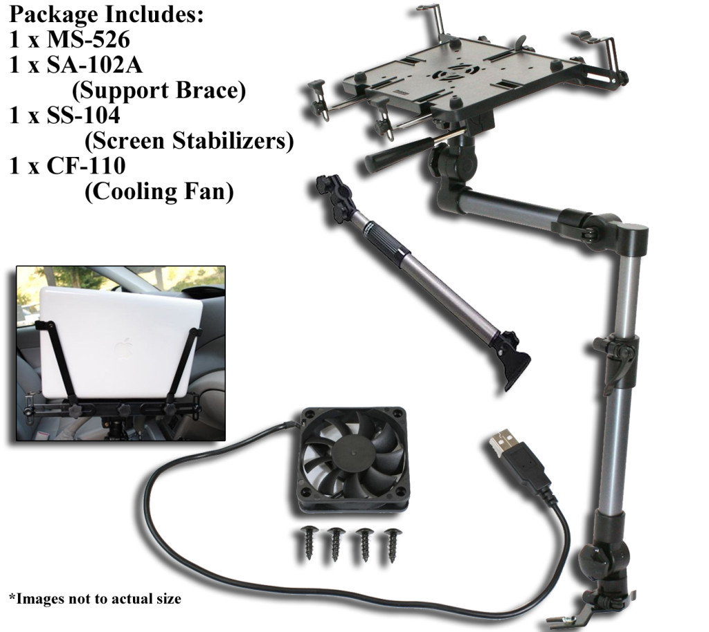*Bundle Sale*Mobotron HeavyDuty Vehicle Laptop Mount, (MS526B