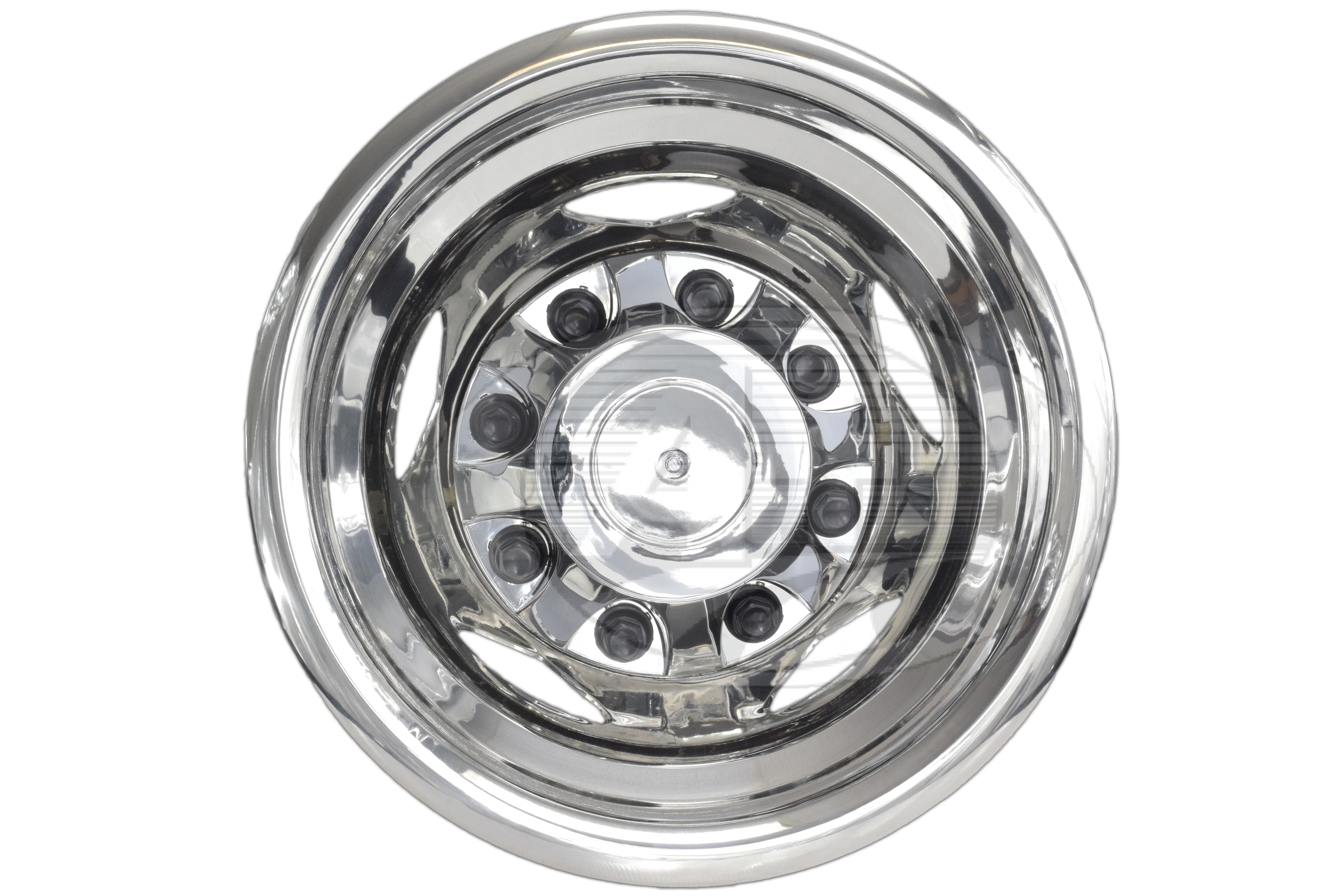 GM Chevy 3500HD 17" Stainless Steel Dually Wheel Simulator Set for 2011