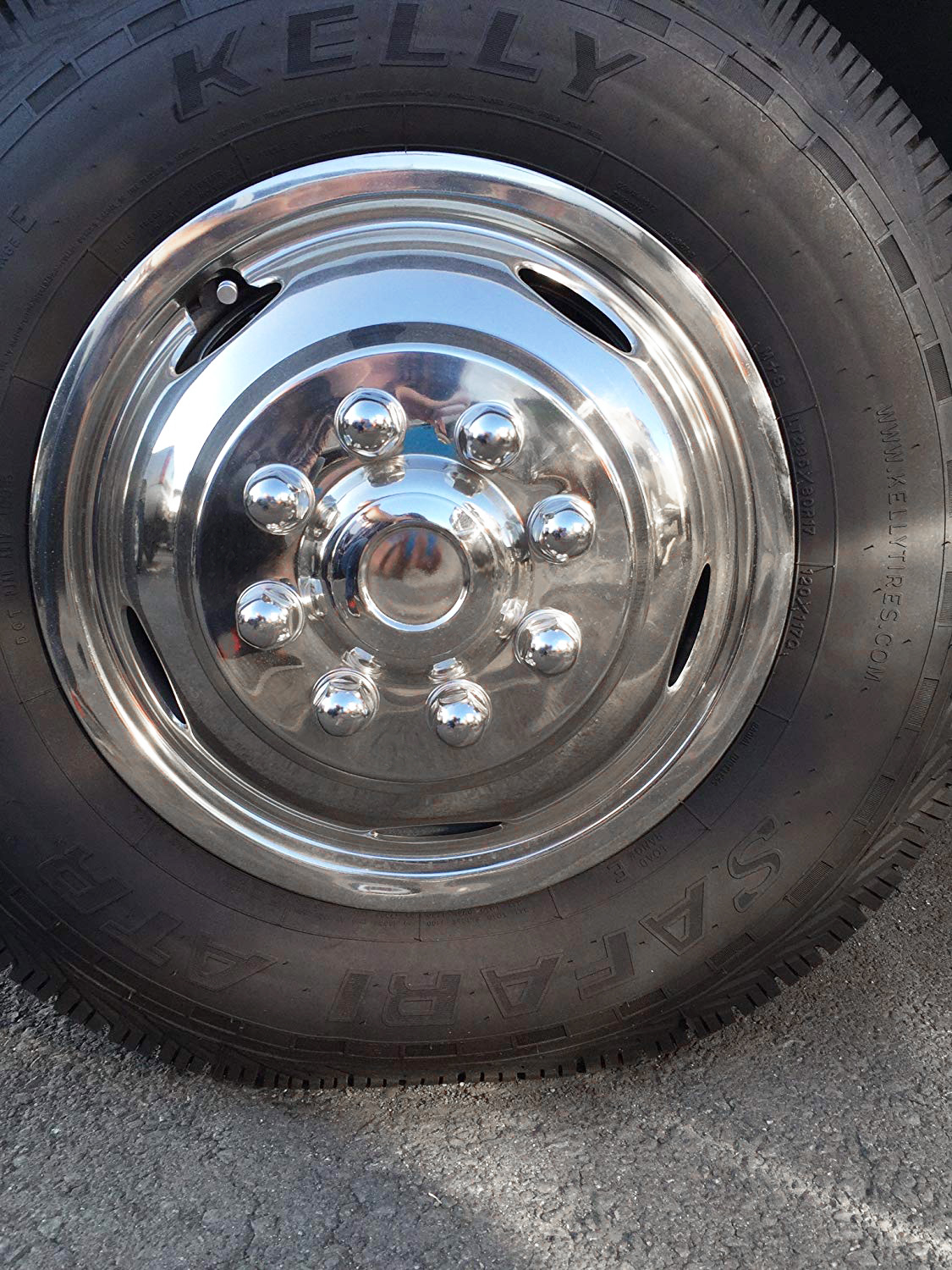 2002'13 Dodge RAM 3500 17" Steel Simulators Dually Covers Fits Dodge